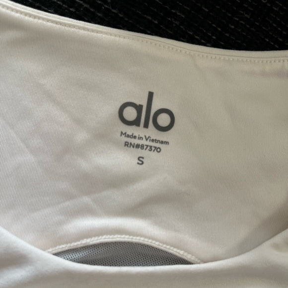 Alo Yoga Catch The Vibe Bra Ivory - Picture 6 of 9